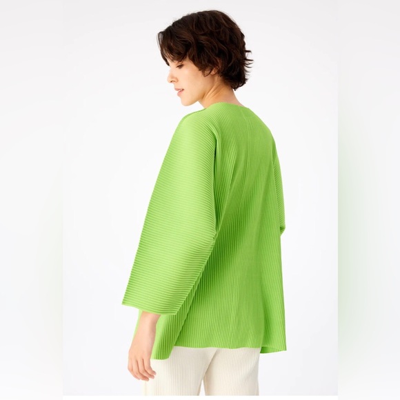 me ISSEY MIYAKE Fine Knit Pleats Cardigan (NWT) - Picture 5 of 7